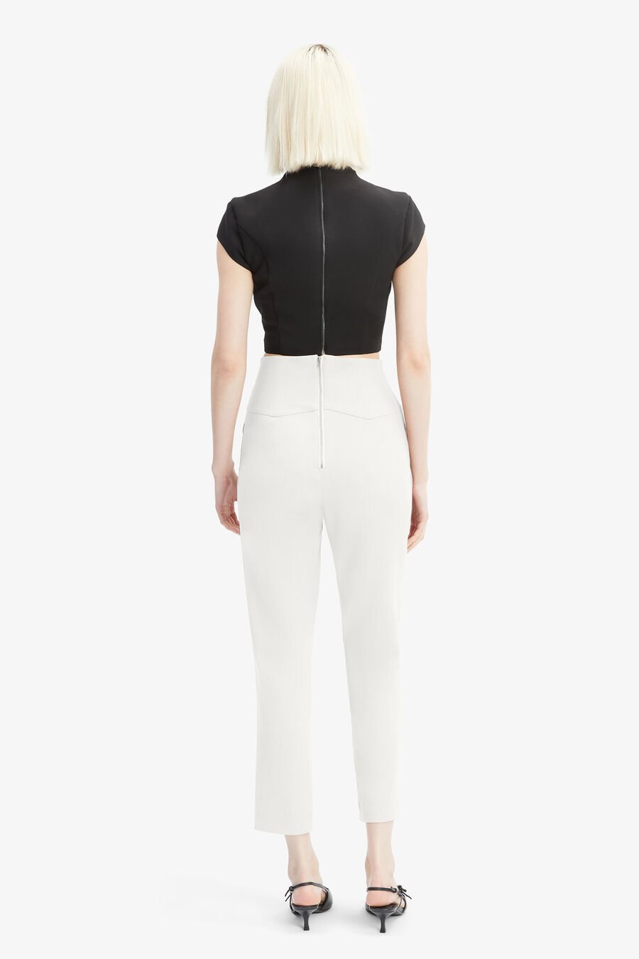 CORSET PANT in colour ORCHIDWHT