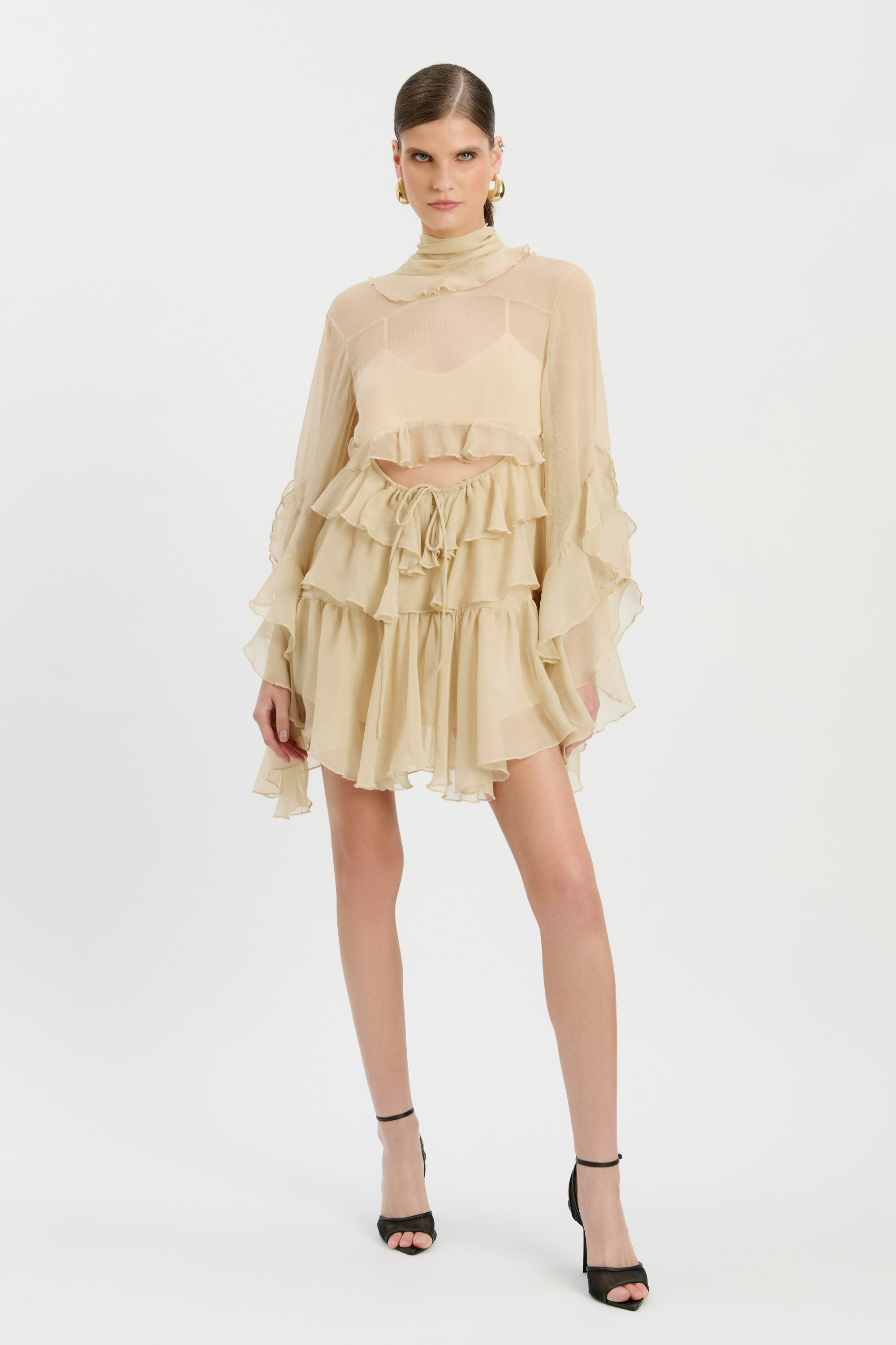 a line mini slip dress Endless Rose