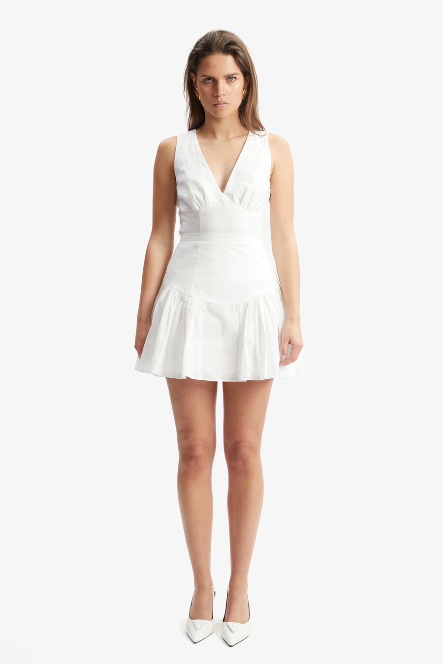 Amorette Cotton Mini Skirt