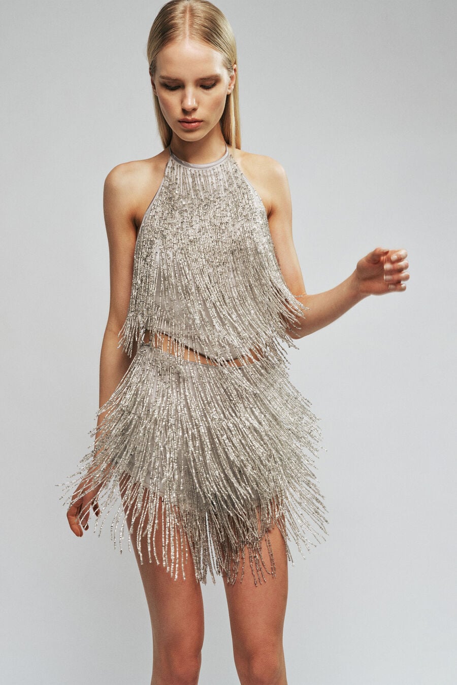 Wrenley Fringe Hatler Top