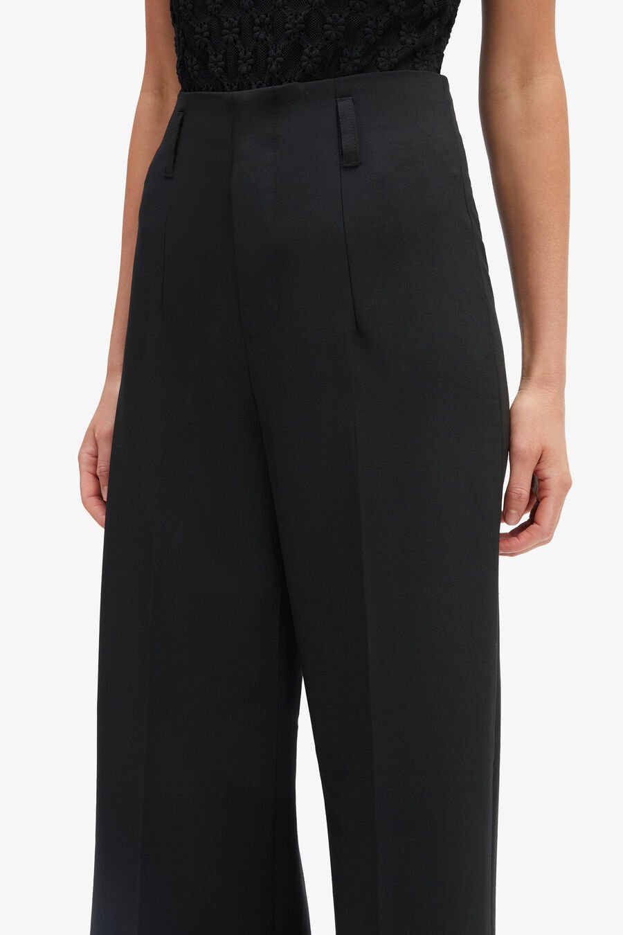 MARLA HIGH RISE PANT in colour BLACK