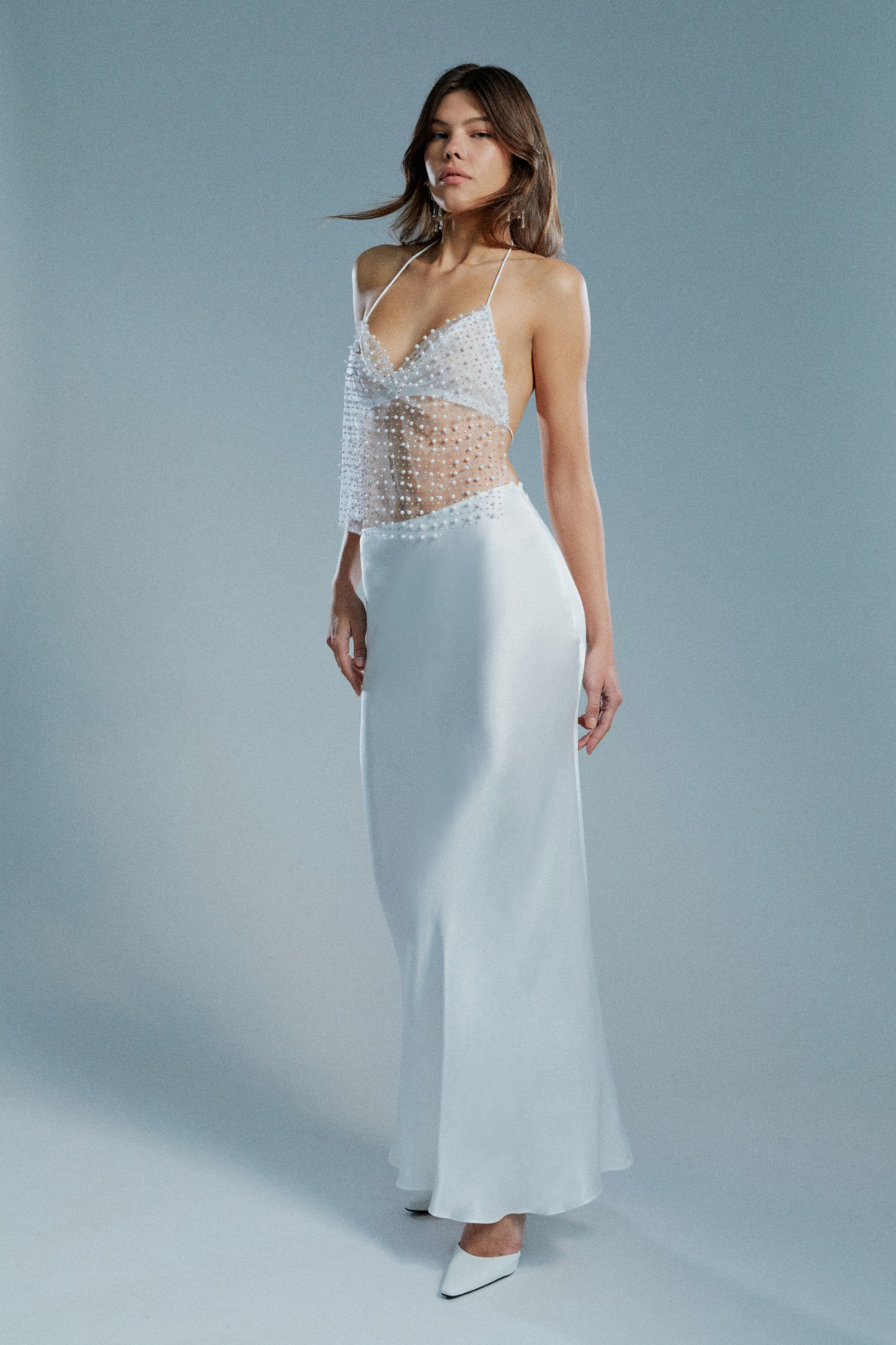 Bardot lace trim crop jumpsuit hotsell