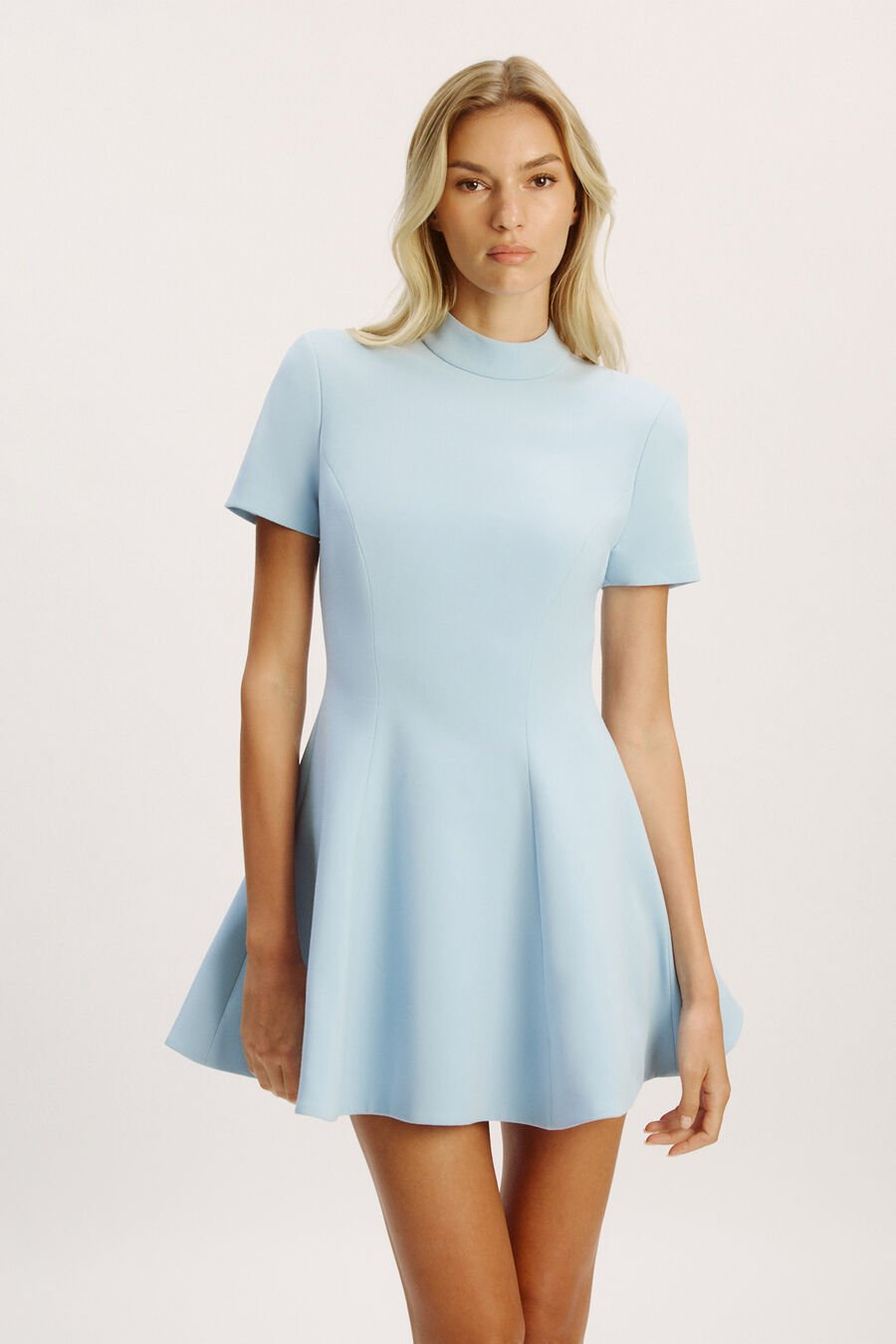 Zephyra Collar Mini Dress