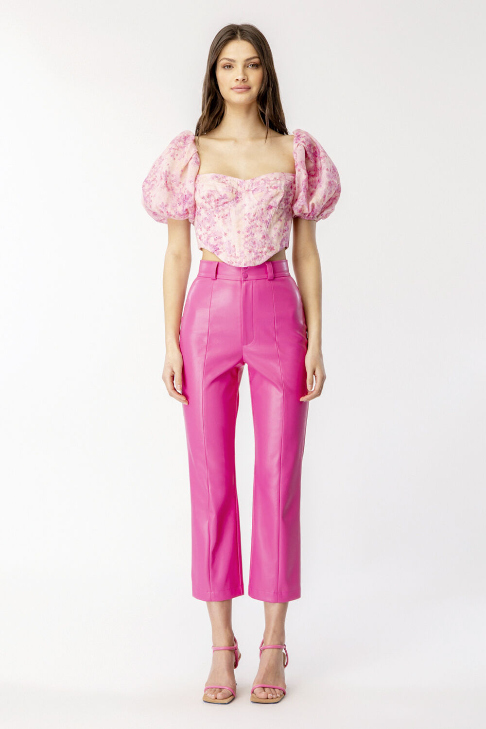 Bardot top pink pants
