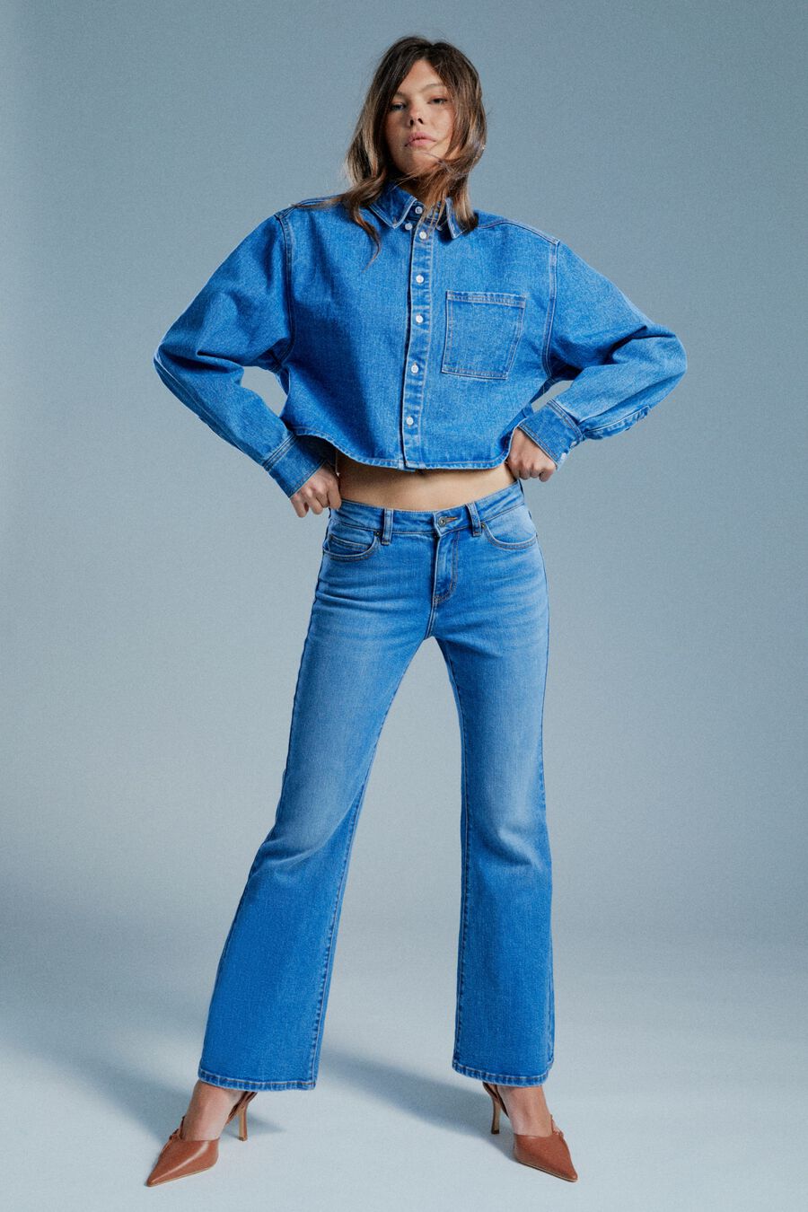 Daxton Low Boot Leg Jeans