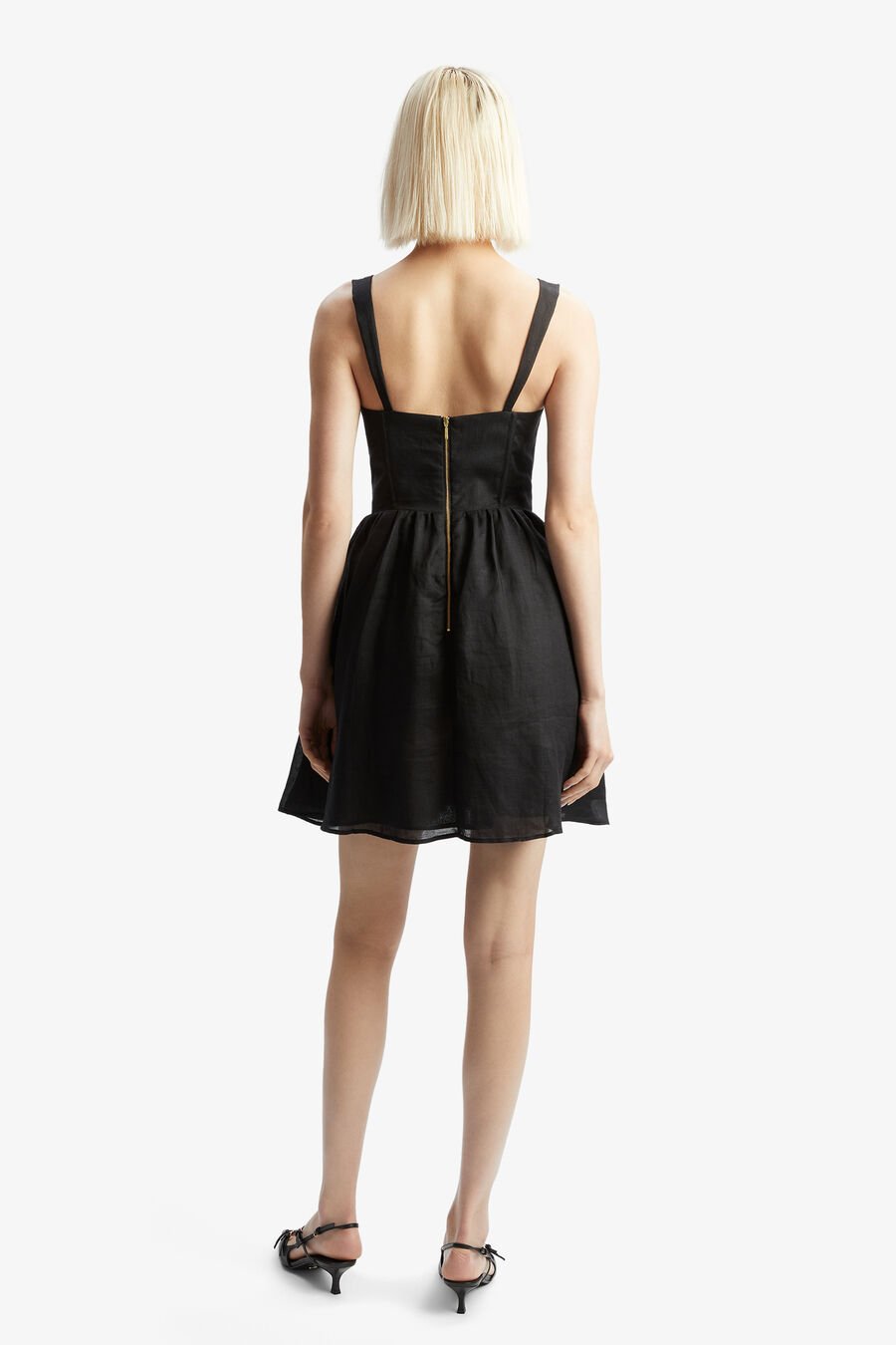 ESRA MINI DRESS in colour BLACK