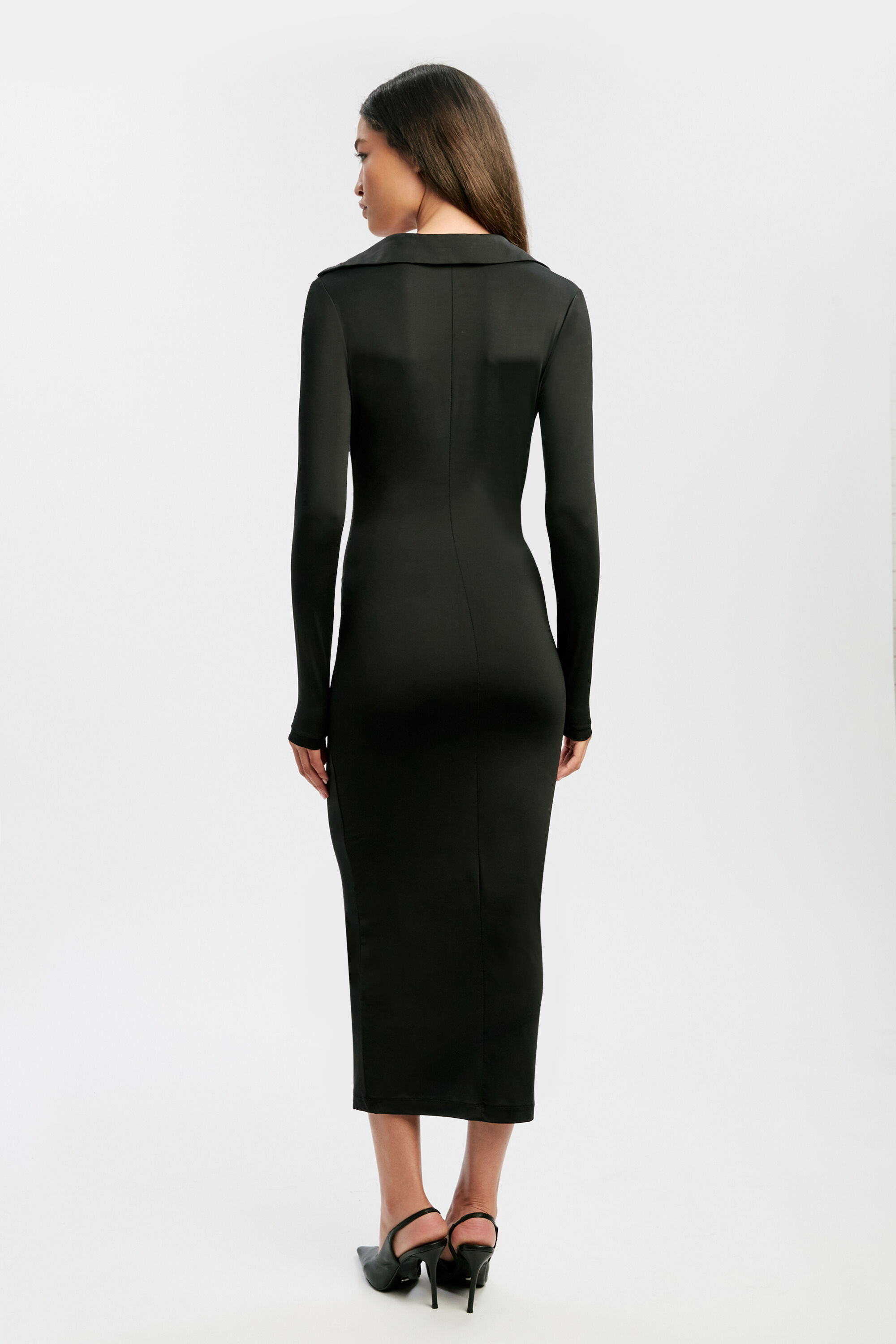 princess polly baby blue dress Miss Selfridge long sleeve bardot maxi dress in black – On Sale Now with Up  to 71% Off main image 0