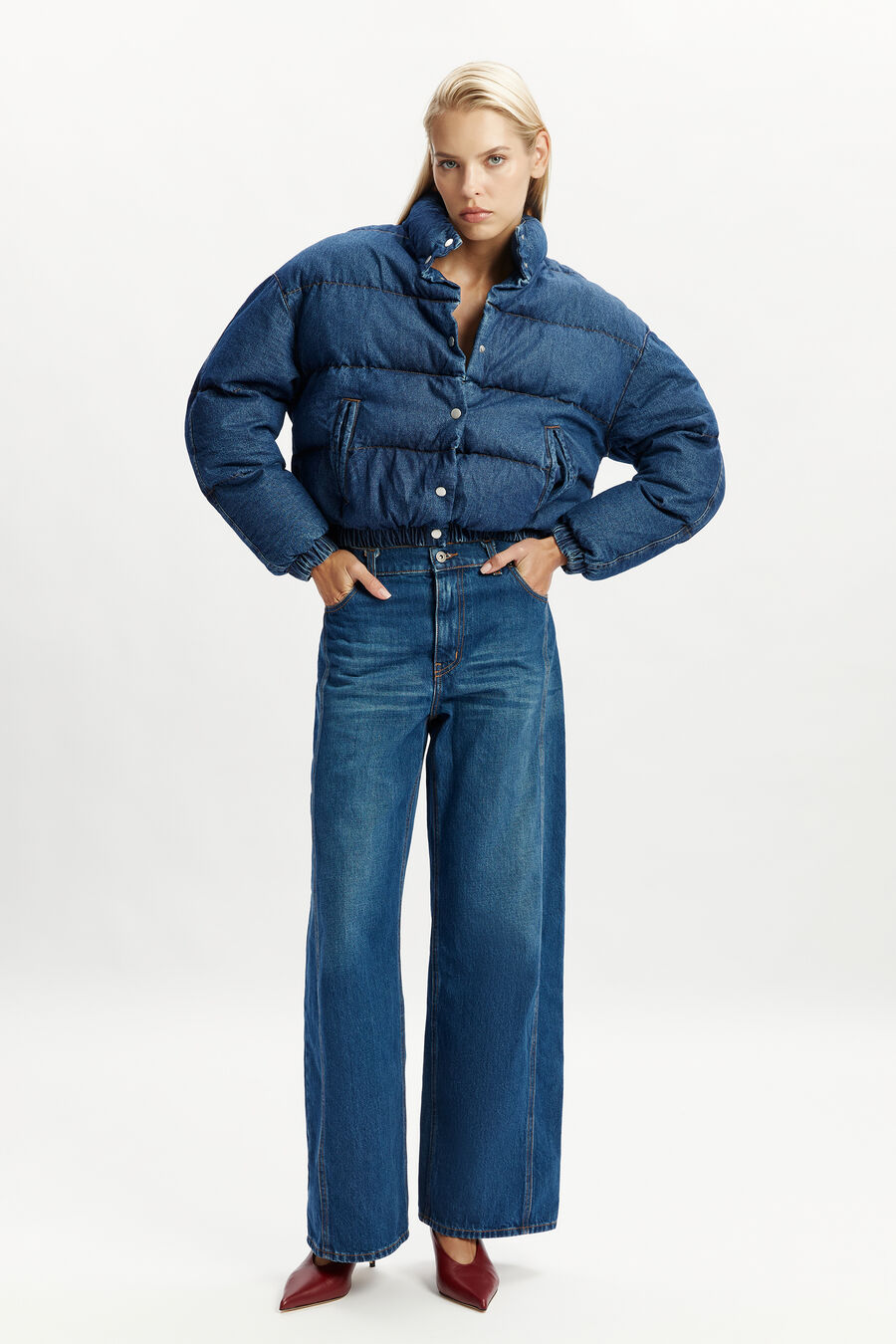 Denim Bomber Jacket