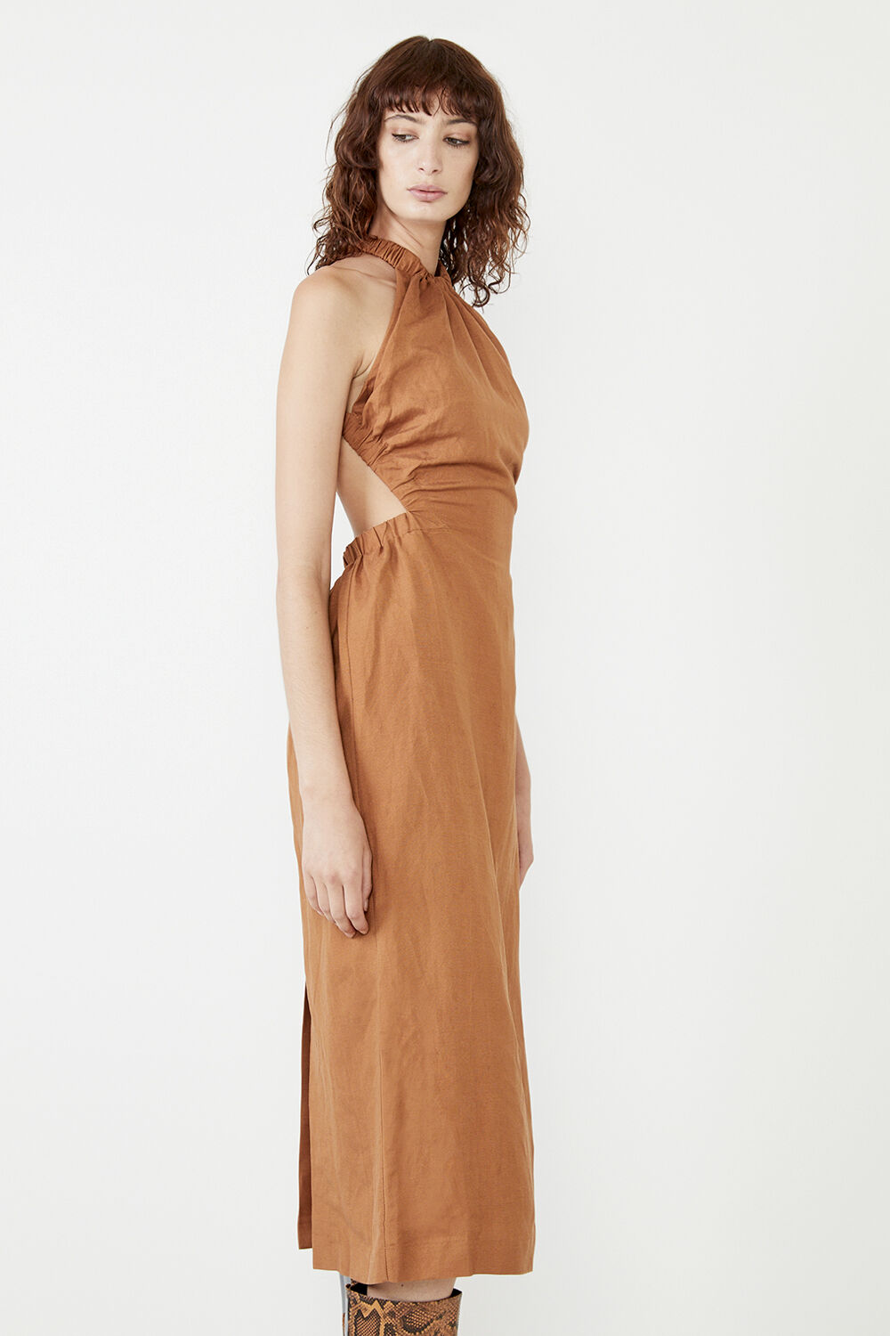 Grecian midi dress 2025