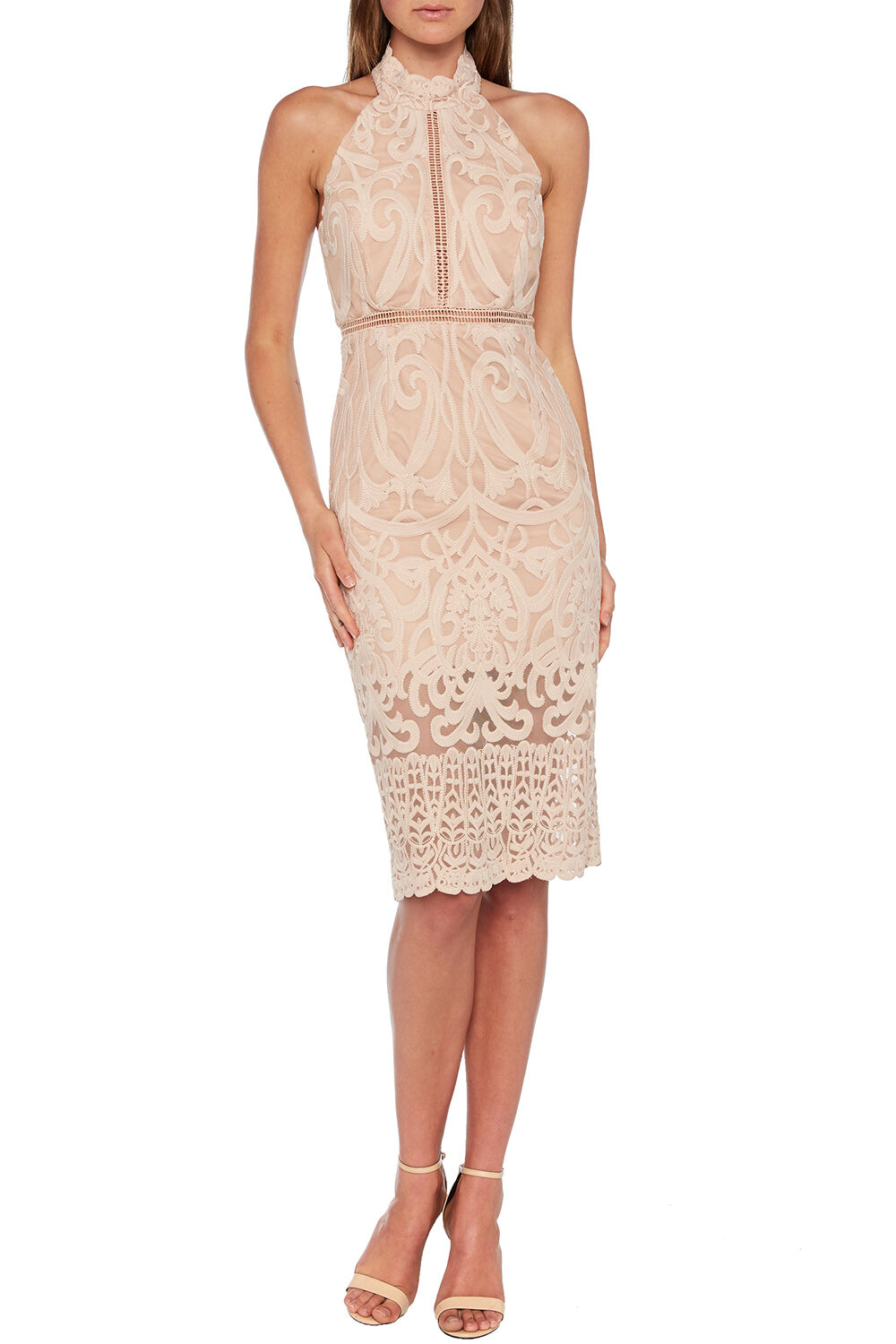 Bardot lace cocktail dress hot sale