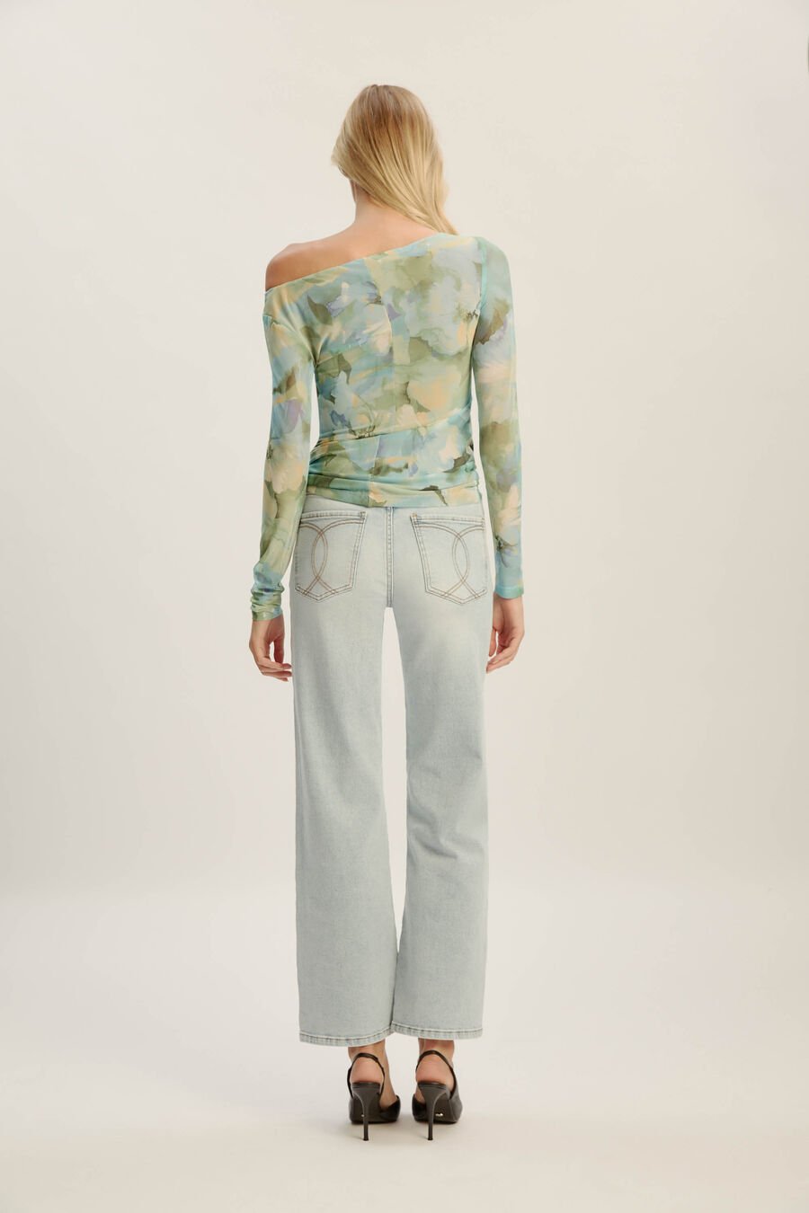 Marisol Asymmetric Mesh Top