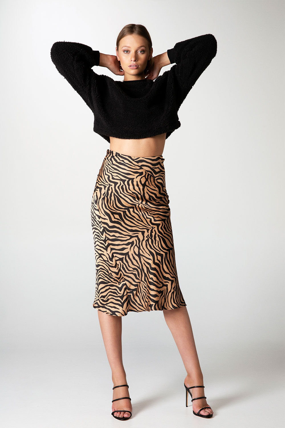 black colour teddy jumper