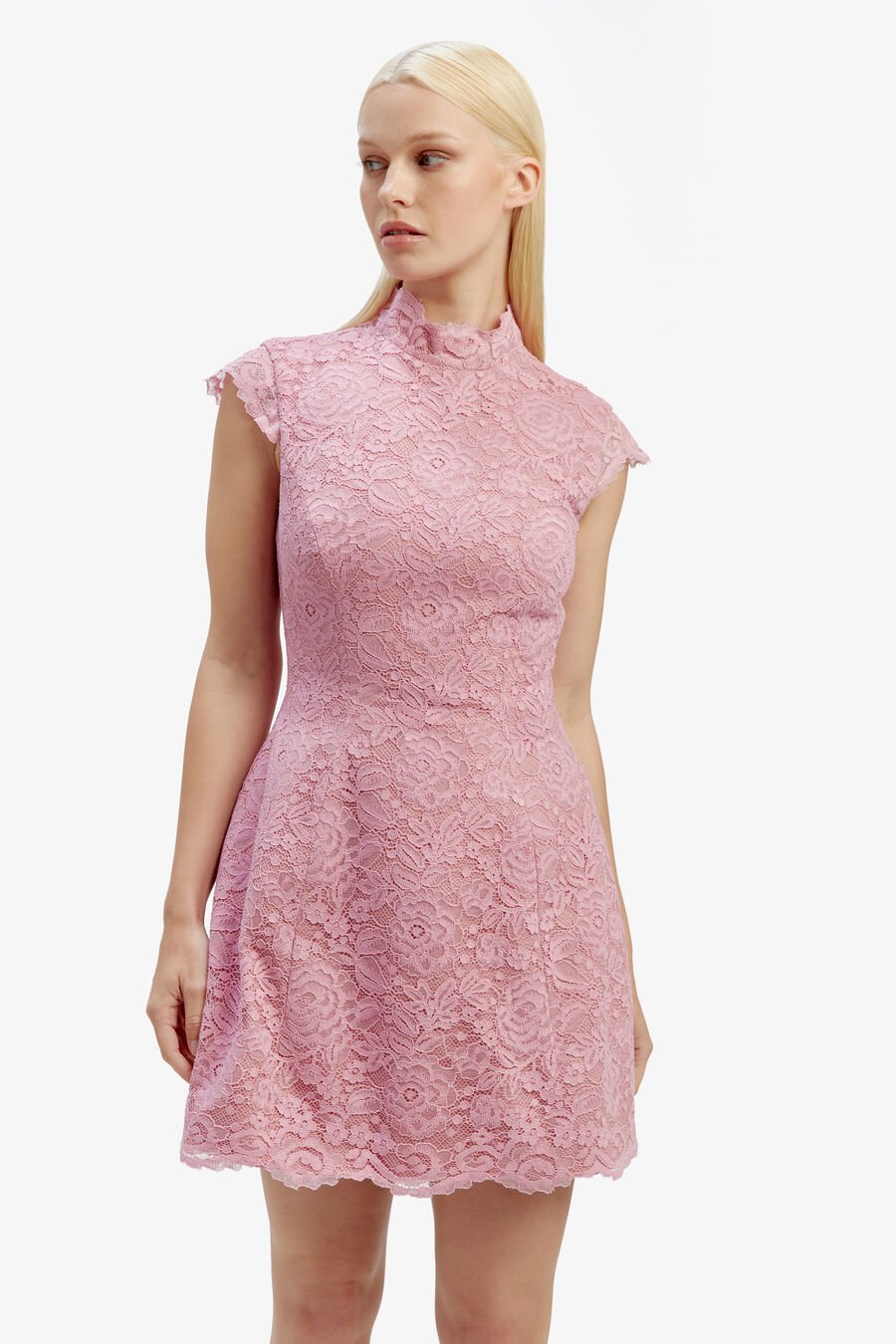 Andrea Lace Mini Dress