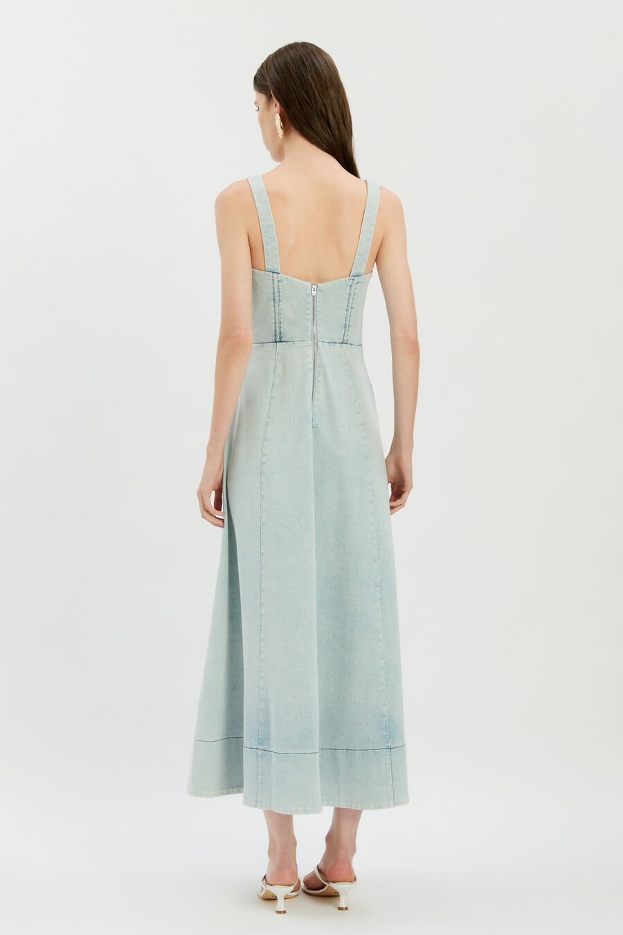 Lilah Denim Midi Dress
