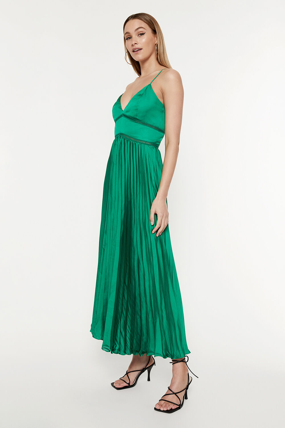 MARY PLEATED DRESS