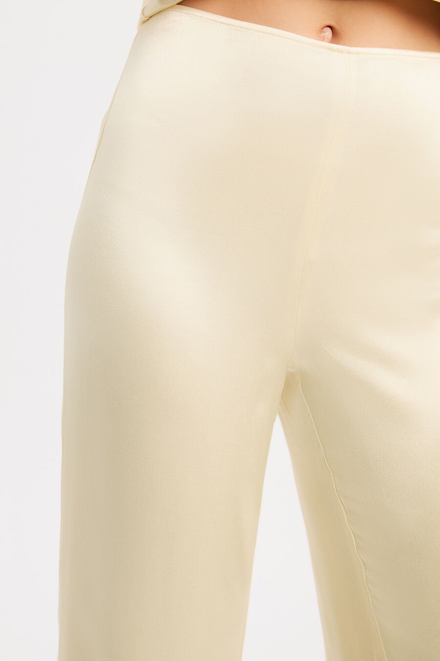 Devin Mid Rise Satin Pant