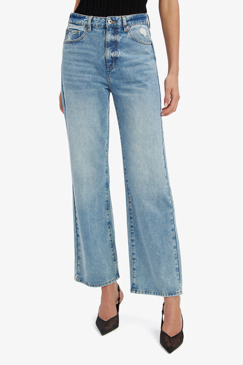 PIA STRAIGHT JEAN IN VINTAGE in colour MIDNIGHT NAVY