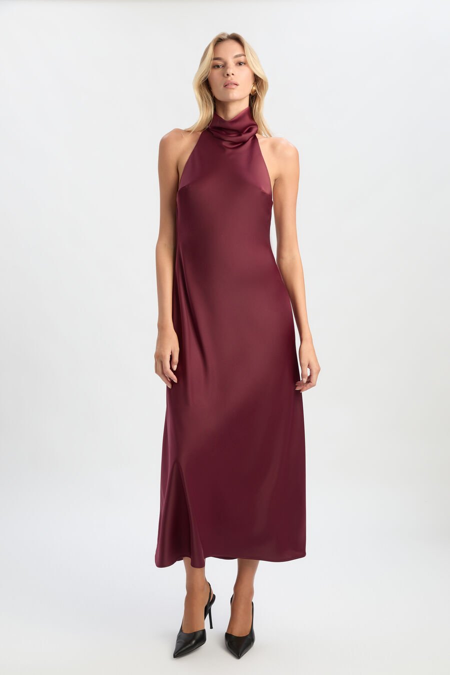 Delphina Slip Midi Dress