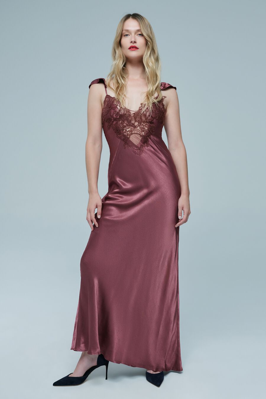 Ivy Lace Detail Maxi Dress