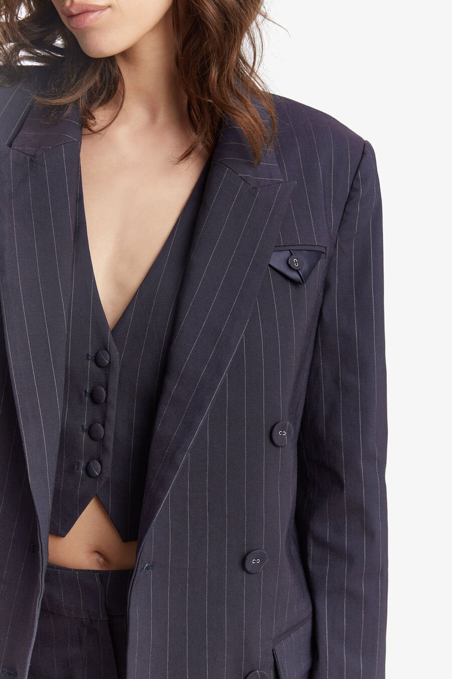 Sloane Pin Stripe Blazer
