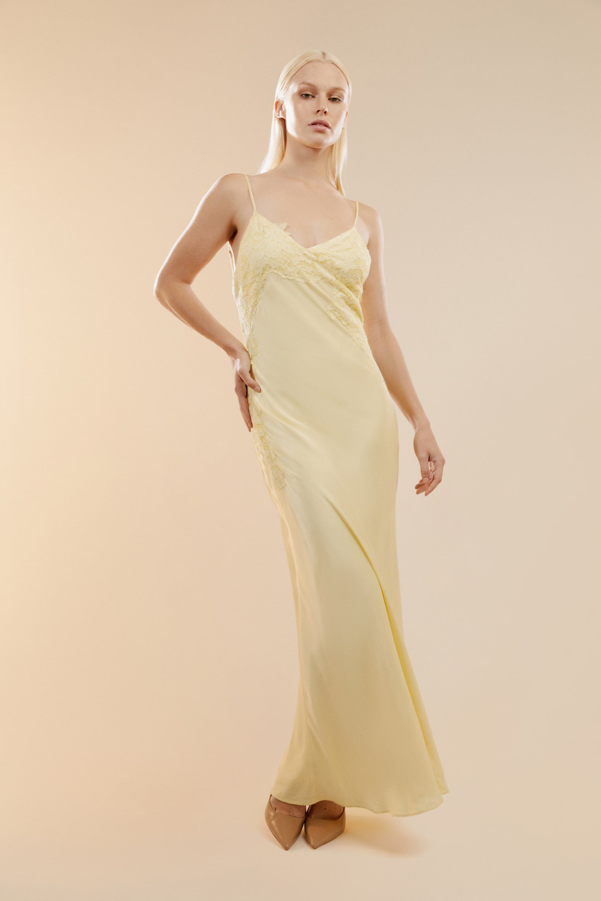 Peacocks yellow bardot dress online