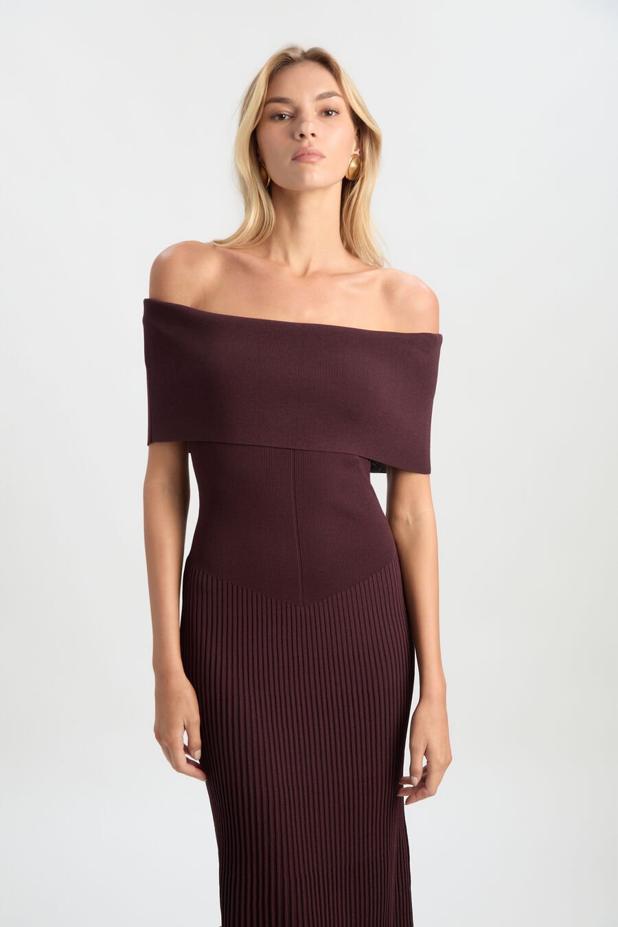 Harro Pleated Knit Dress