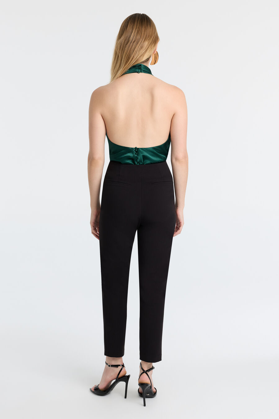 SIERRA DRAPE FRONT TOP in colour EMERALD GR