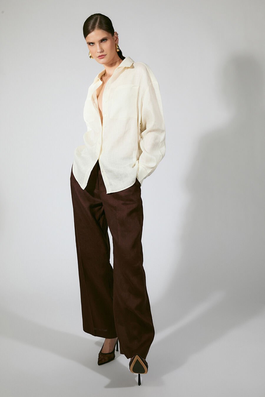 Lander Oversized Linen Shirt