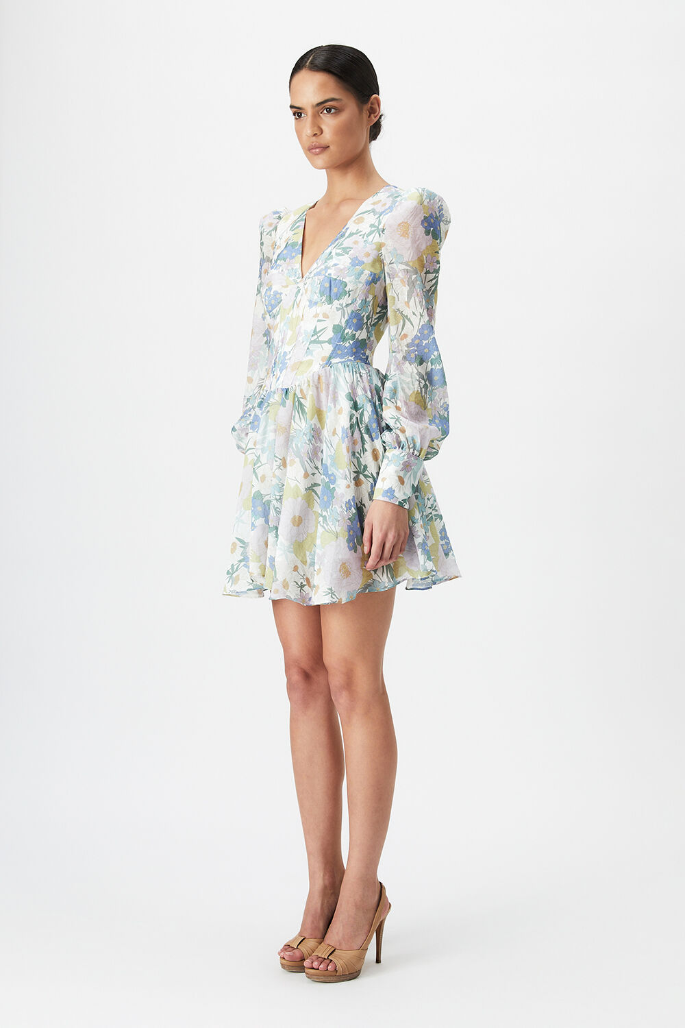 ZELINA MINI DRESS in colour DRESS BLUES