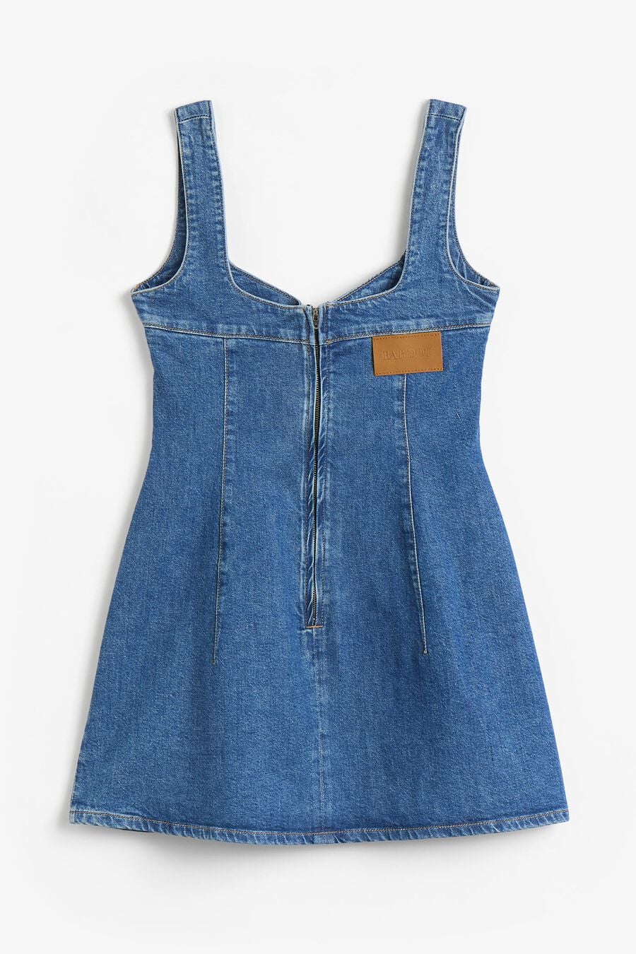 030 Denim Mini Dress