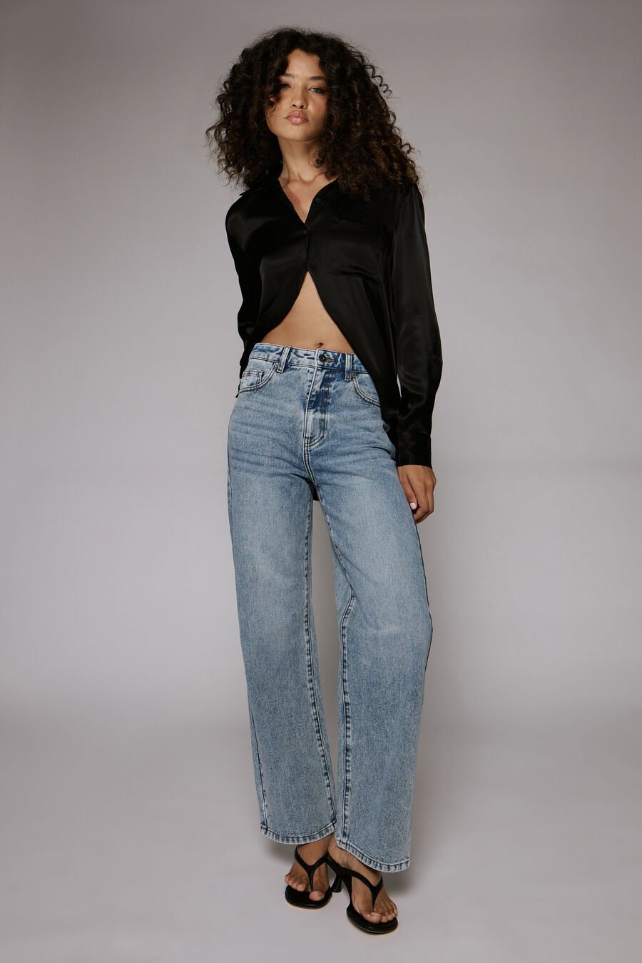 PIA STRAIGHT JEANS in colour VINTAGE