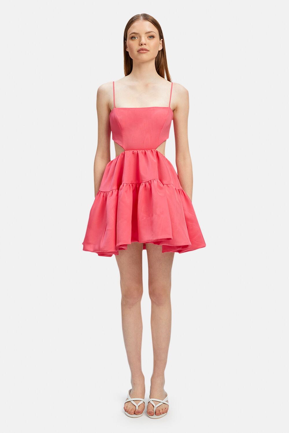 LAYLA MINI DRESS in colour PINK LADY