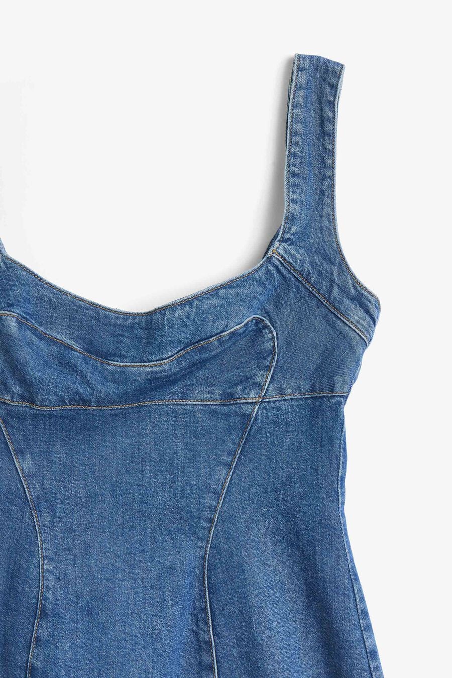 030 Denim Mini Dress