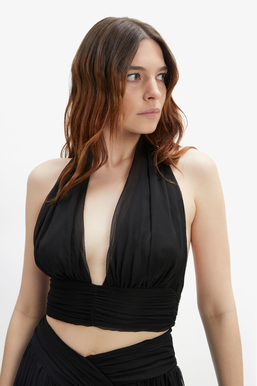 Amerie Halter Neck Crop