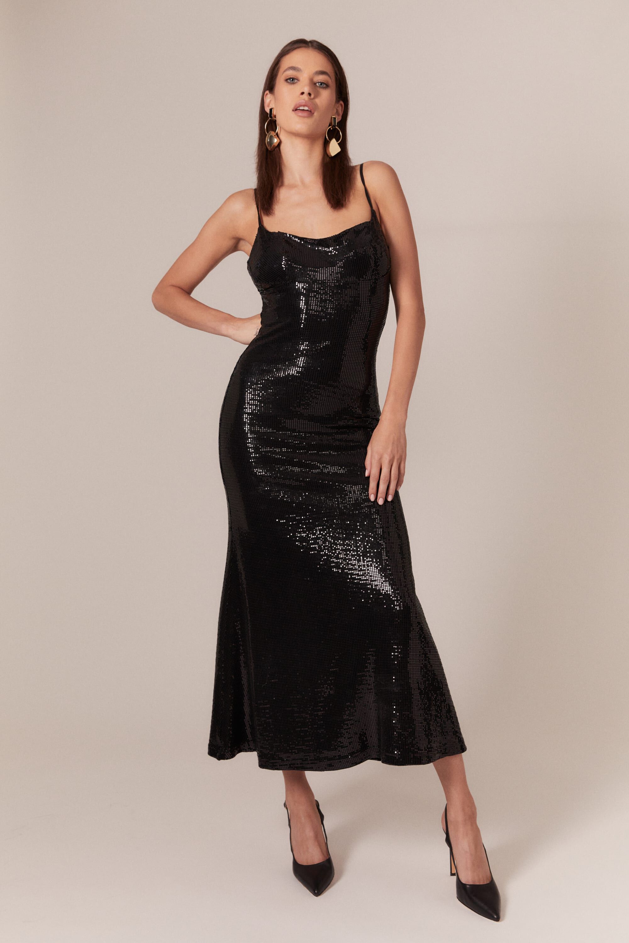 Ladies black deals bardot dress