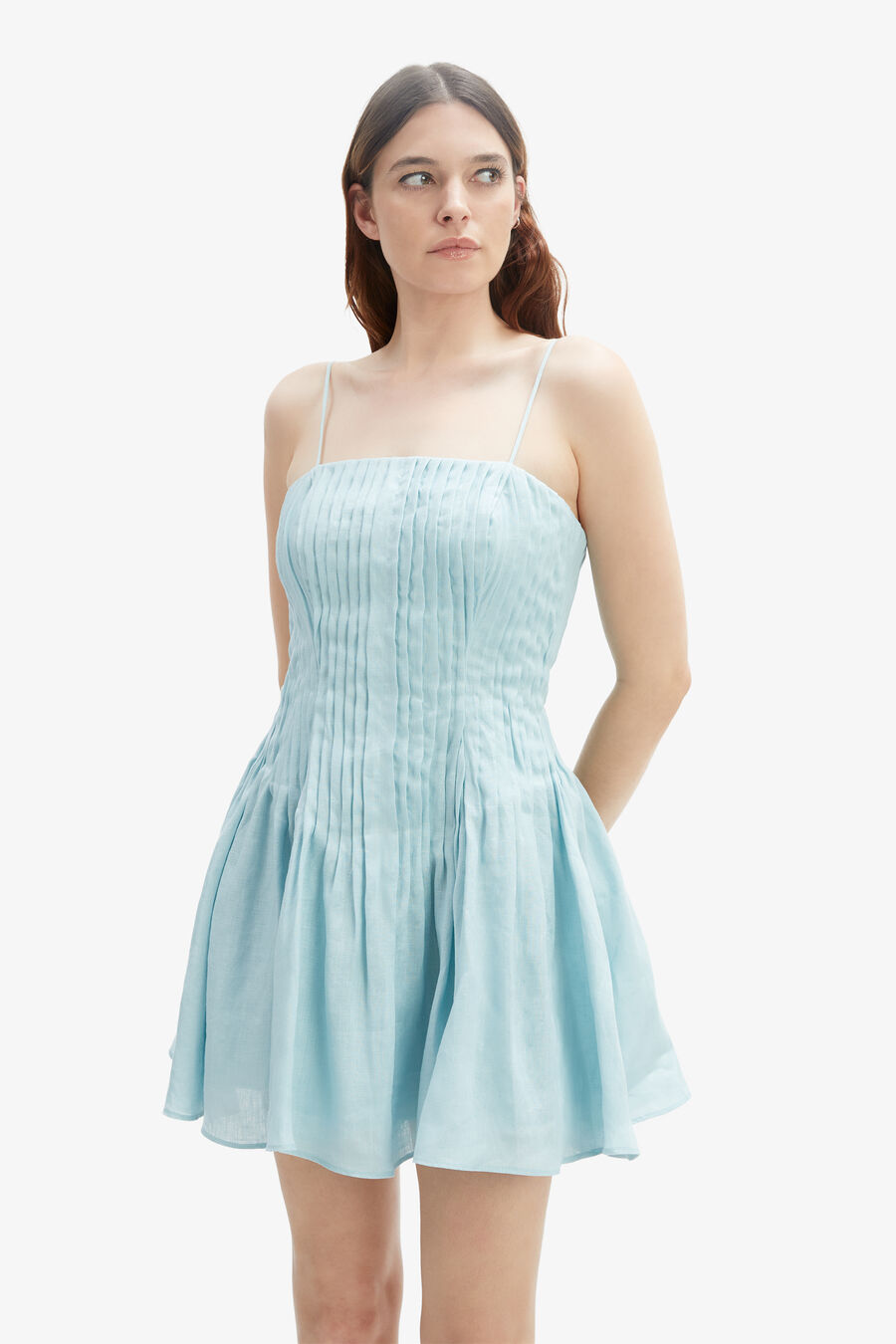 Ria Linen Mini Dress