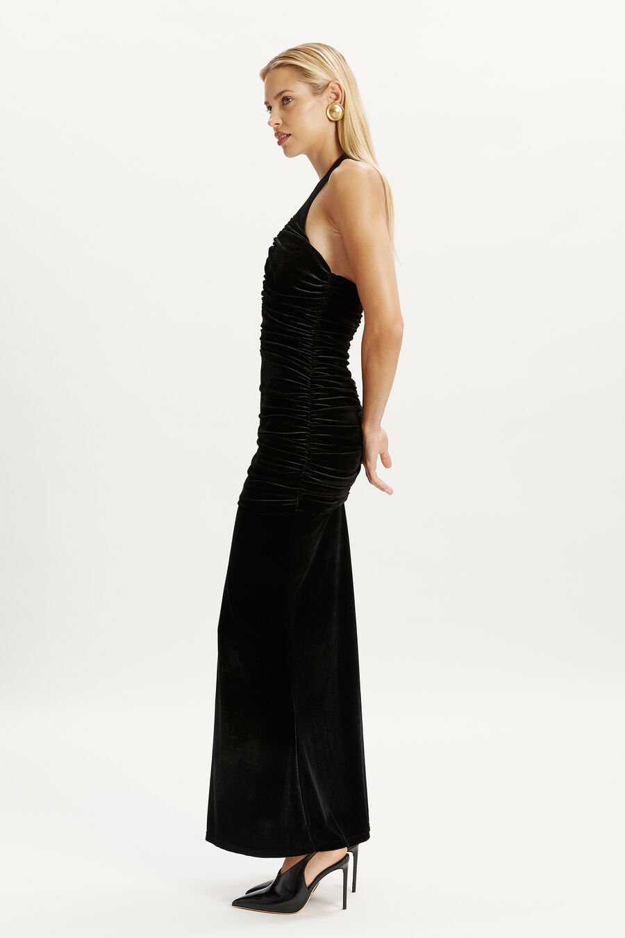 Elvira Halter Maxi Dress