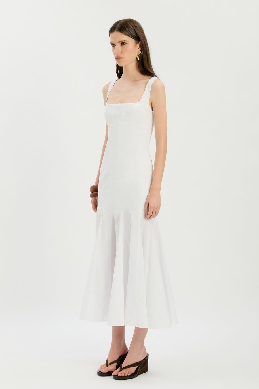 Lolita Cotton Midi Dress