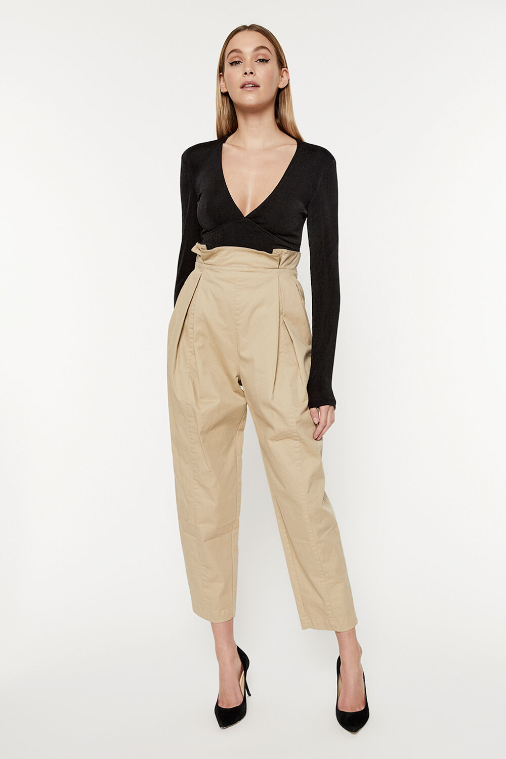 Paperbag utility trousers new arrivals