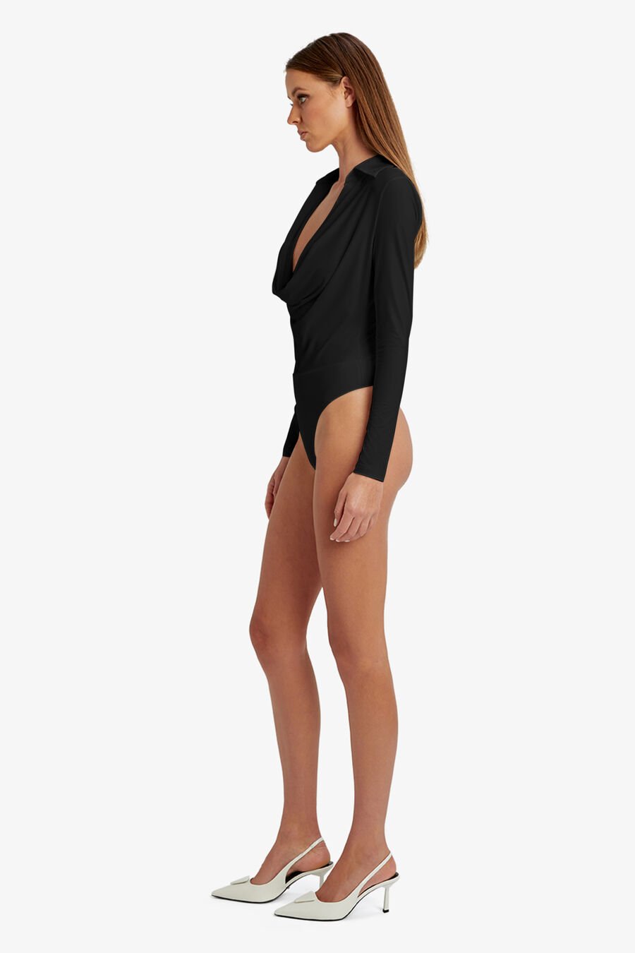 LOREL BODYSUIT in colour BLACK