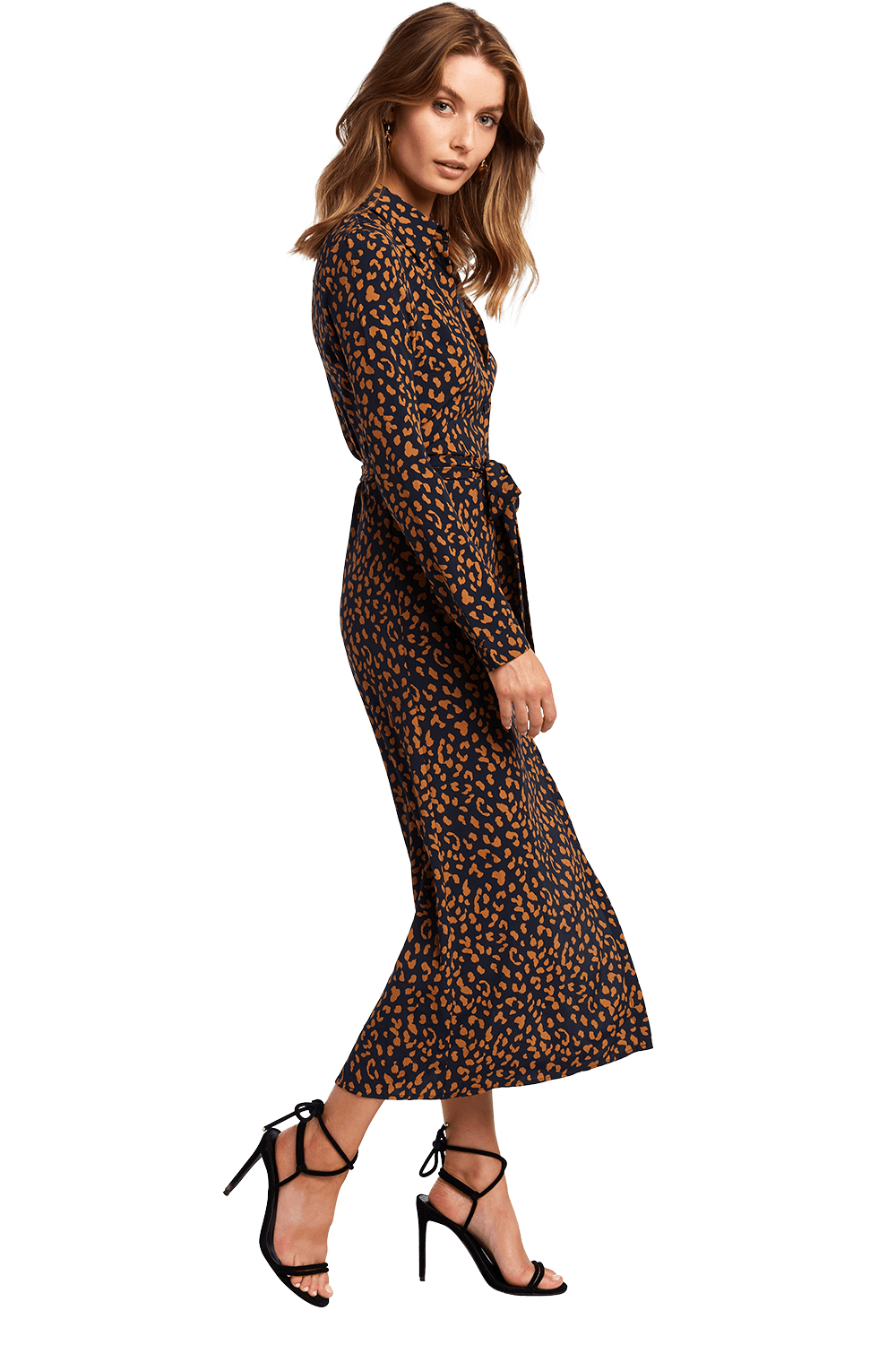 leopard tee dress