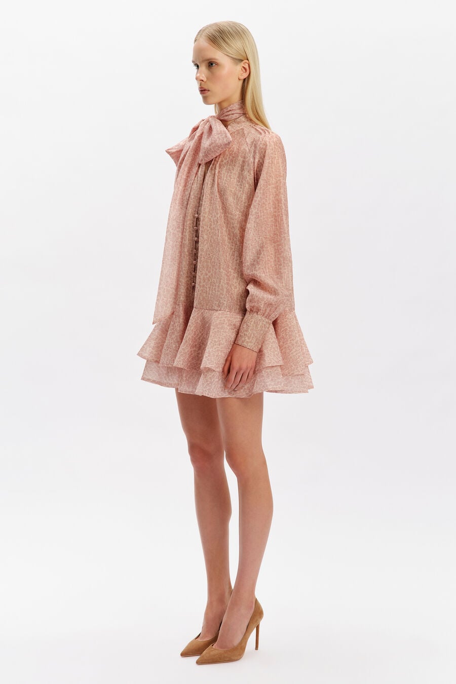 Adrie Babydoll Mini Dress