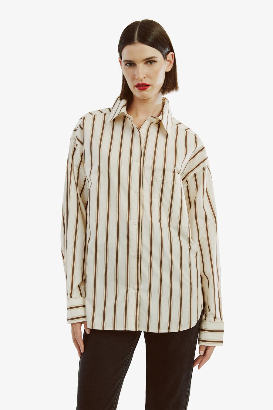 Striped Oversized Shirt