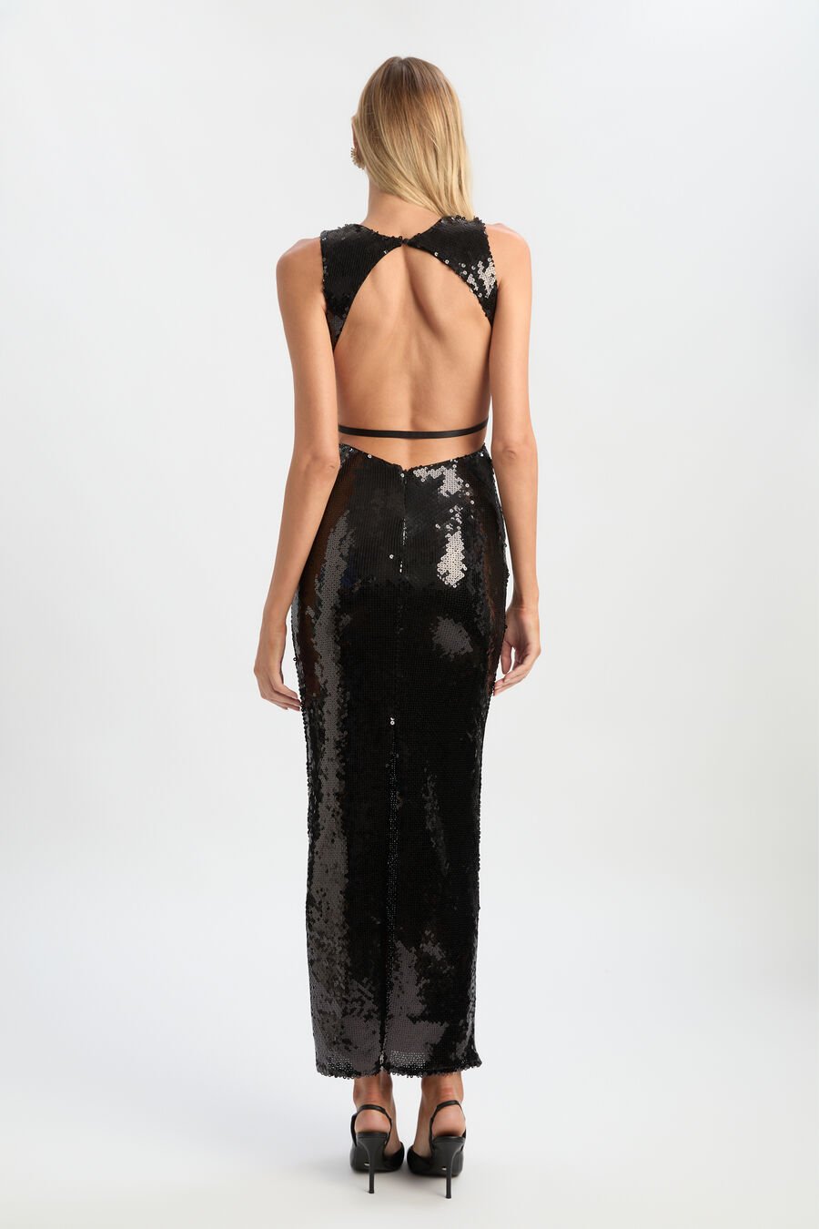 Portia Sequin Maxi Dress