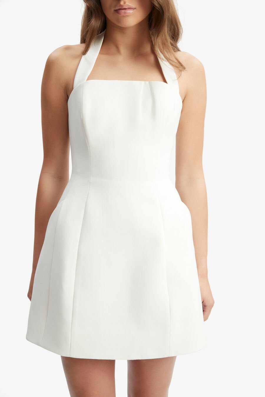 Nevelle Hourglass Halter Dress