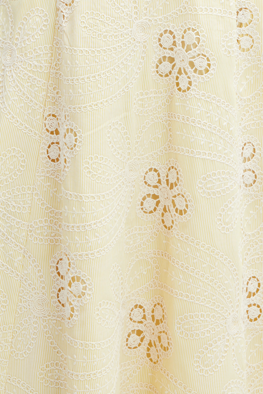 LILAH CORSET MIDI DRESS in colour Yellow Daisy