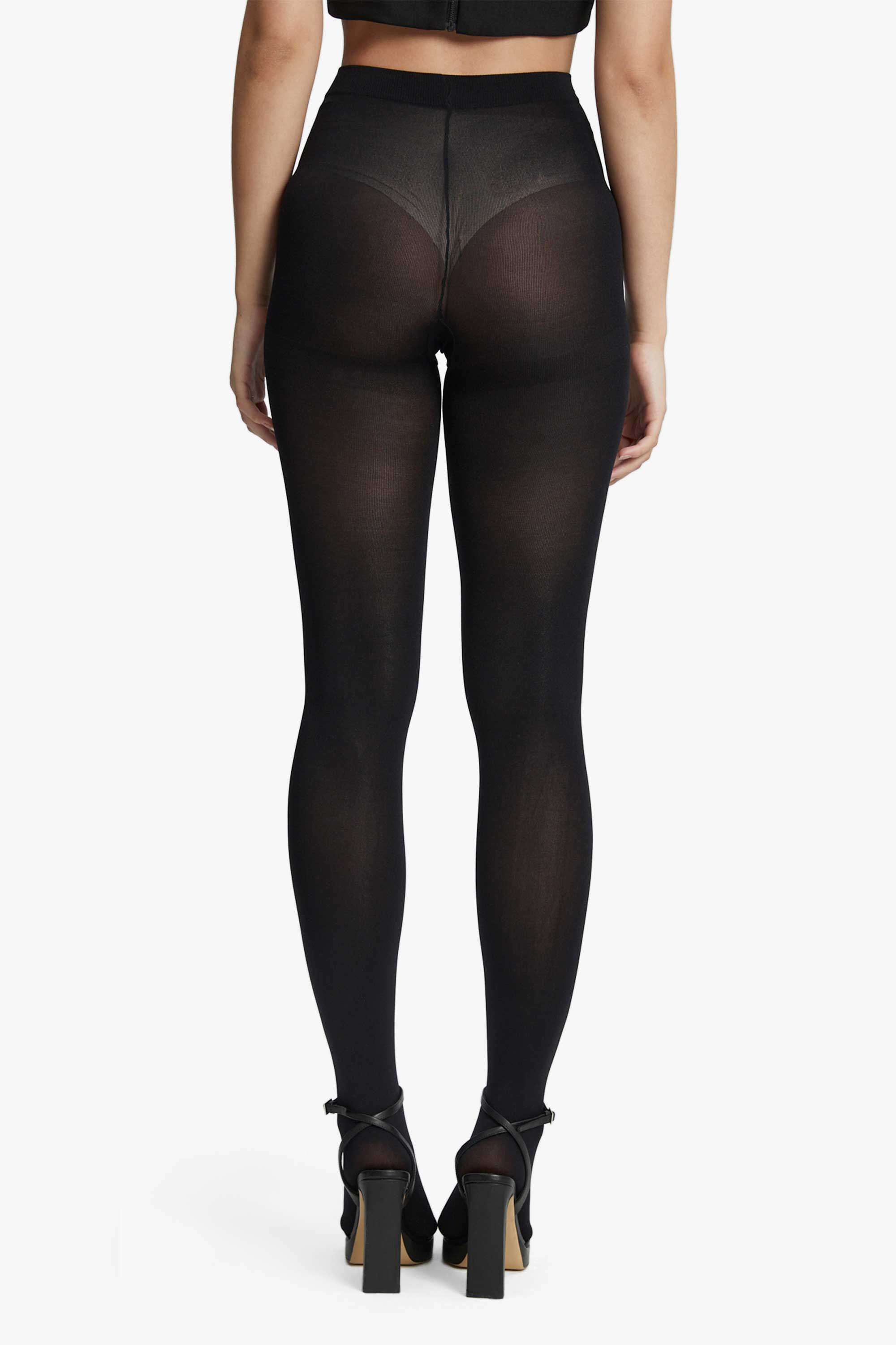 Opaque Tights In Black