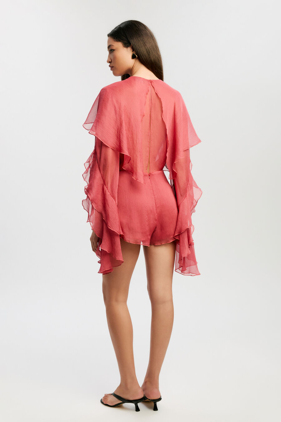 Carson Ruffle Playsuit