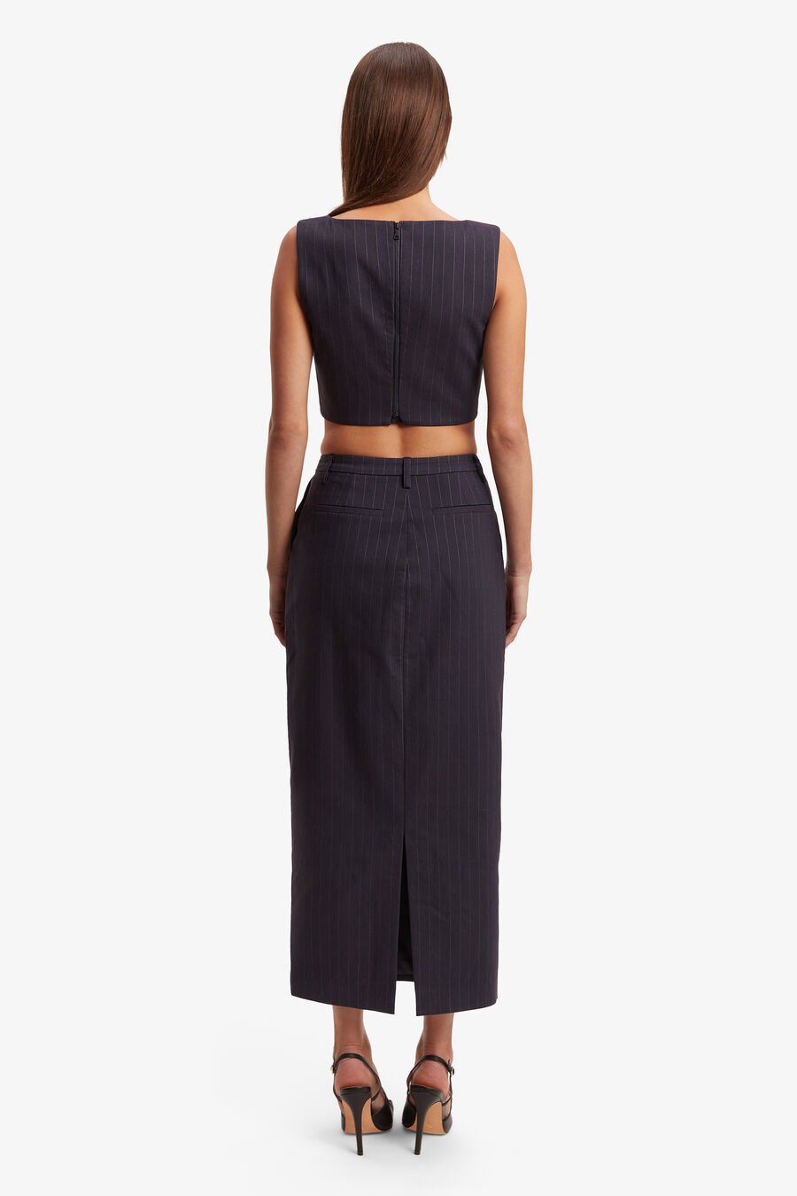 Sian Pin Stripe Bustier