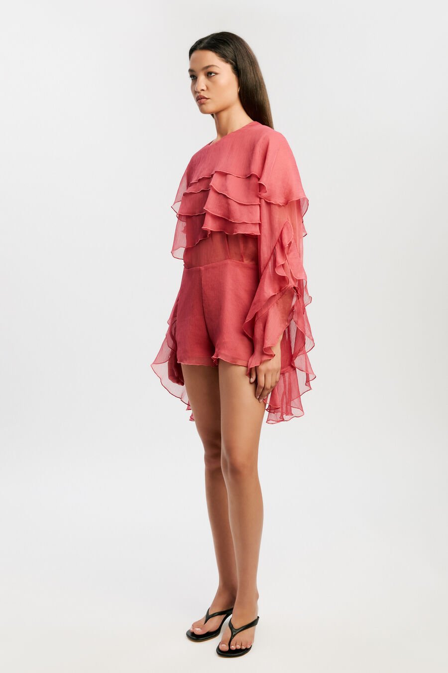 Carson Ruffle Playsuit